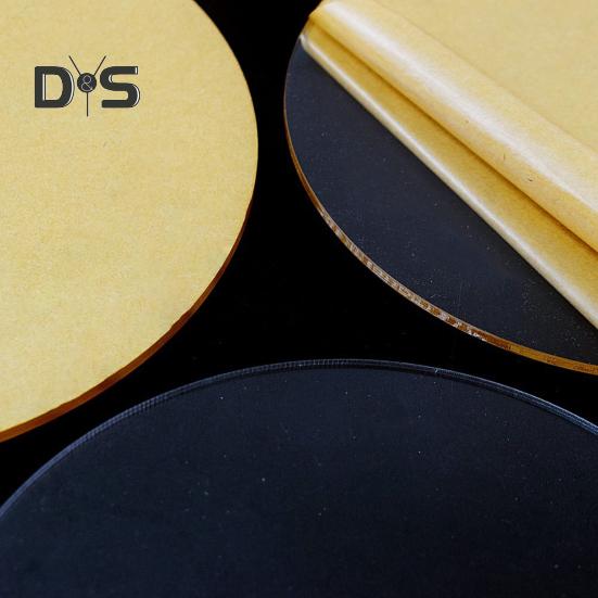 2 шт. акриловые тарелки для торта, нелипкие, прочные, универсальные, прозрачные круглые диски для торта с масляным кремом для сервировки торта