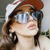 Роскошные Модные Солнцезащитные Очки Знаменитостей Бренд Для Женщин И Мужчин Дизайнерские Градиентные Унисекс Очки Гламурная Трендовая Оправа Uv400