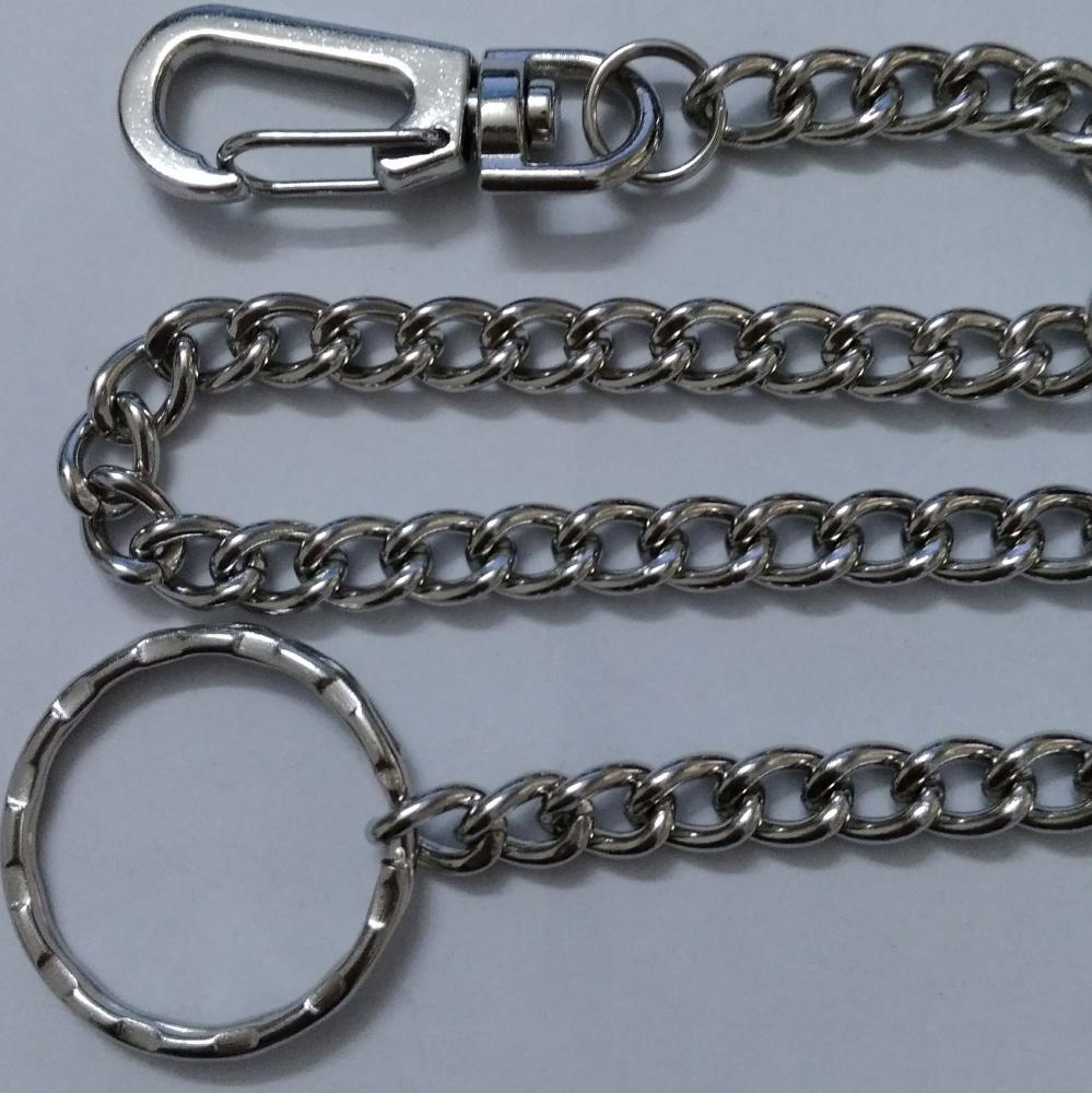 Metal Rock Punk Key Chains Clip Pants KeyChain Wallet Chain Belt Wallet Belt Chain