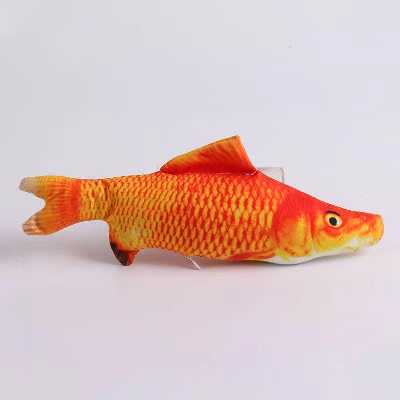 20/30/40 Креативная игрушка для кошек 3D Рыба Симуляция Мягкий Плюш Анти-Кусание Кошачья мята Взаимодействие Жевание Поддельная Рыба-Игрушка для кошек Аксессуары для домашних животных