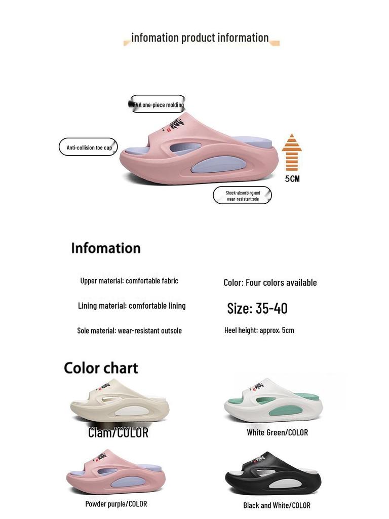 Summer Breeze Slippers: Lightweight, Breathable Flip-Flops for Women & Kids - Perfect for Home or Beach.