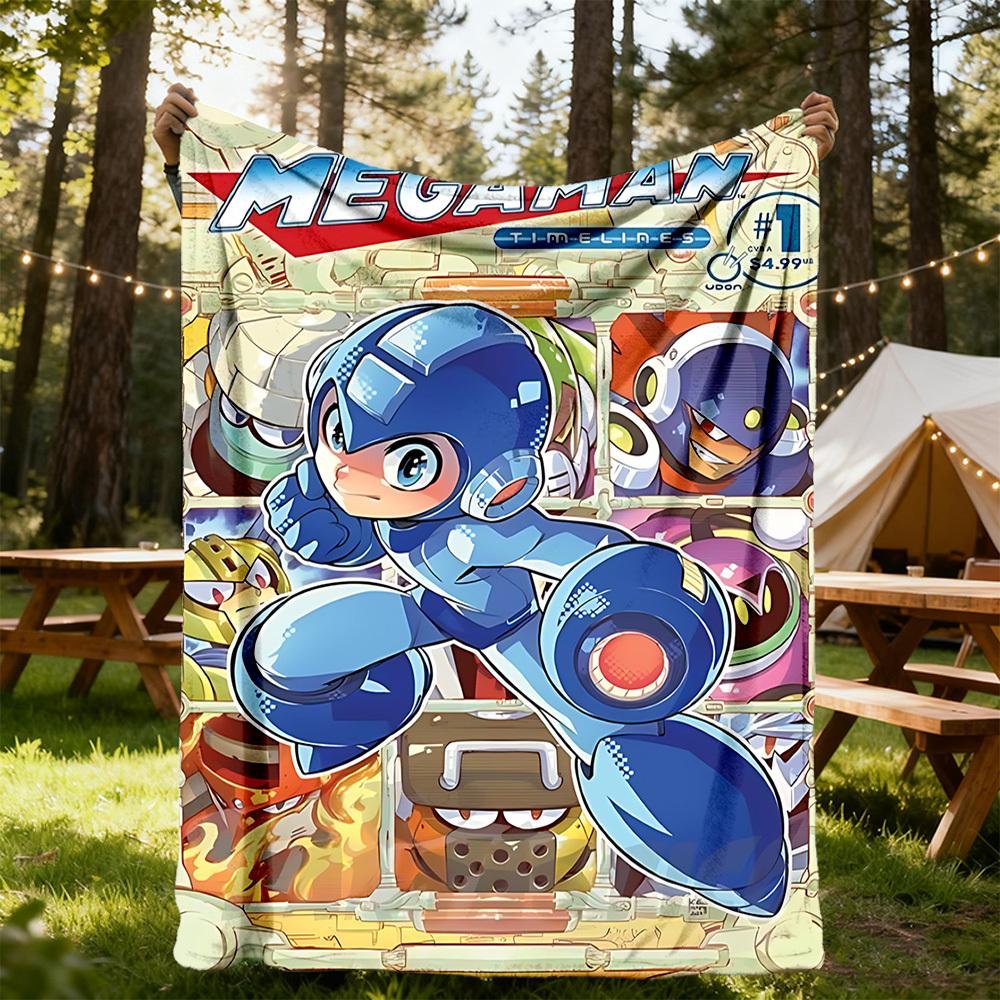 1 шт. Плед Megaman Timelines для улицы, легкий, из фланели, мягкий и теплый, для использования в любое время года, для дивана, улицы, кемпинга, гостиной, офиса73