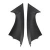 1 Pair Side Air Duct Fairing Sturdy Motorcycle Side Air Duct Cover Insert Part for YZF R6 2008‑2016 Black