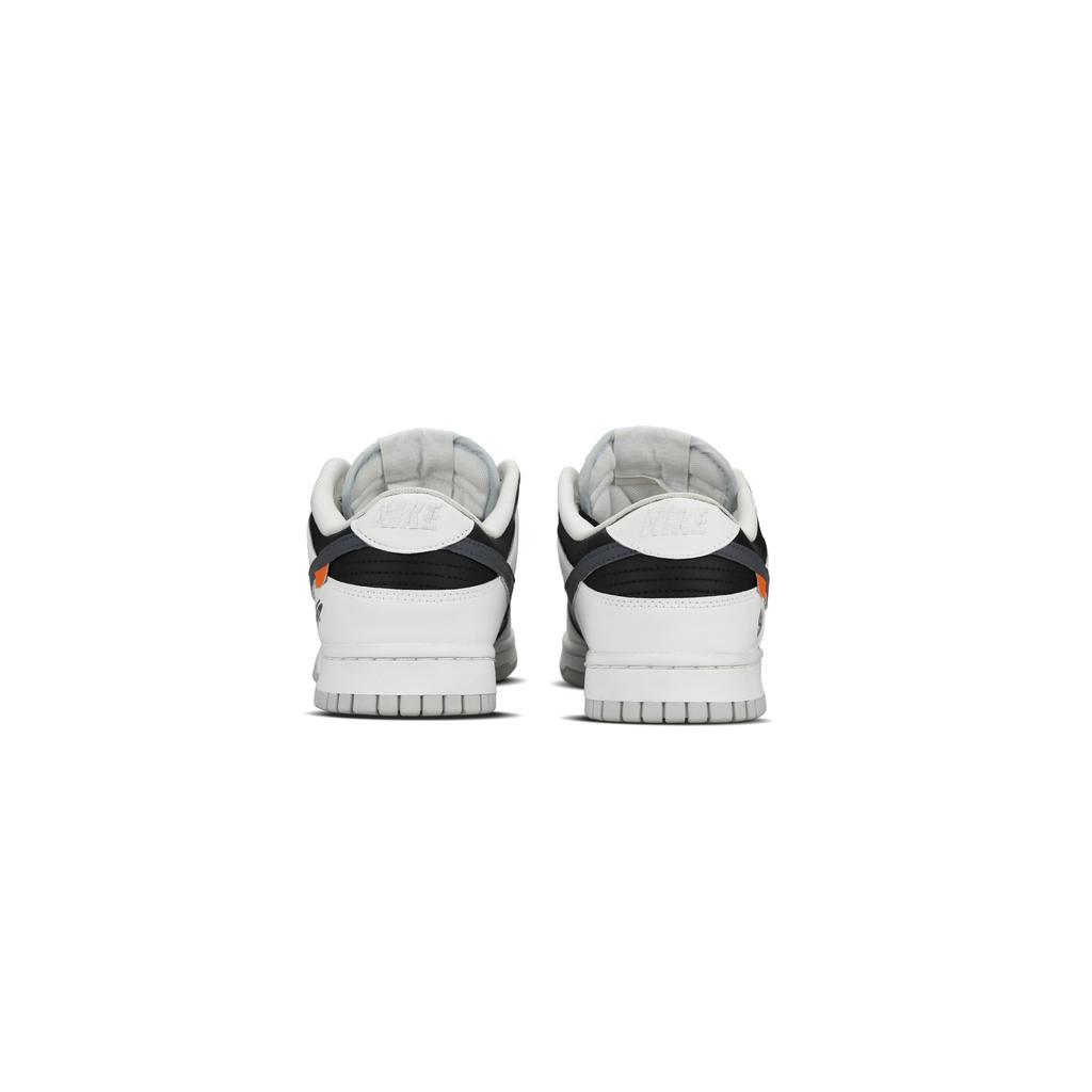 Nike Dunk Skateboard Shoes Unisex Low top Black Gray DV0831-101(Team1737)