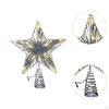Christmas Tree Topper Ornament Party Supplies Festival Layout Decoration for Year Cafe
