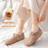 Fleece Lined Thermal Socks Bulk 1-20 Pairs Women Winter Velvet Non Slip Home Boot Socks Wholesale Cold Weather Pack