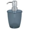 TORONTO Distributeur De Savon - 15,5x9,5x8,5 Cm - Gris Fonçé