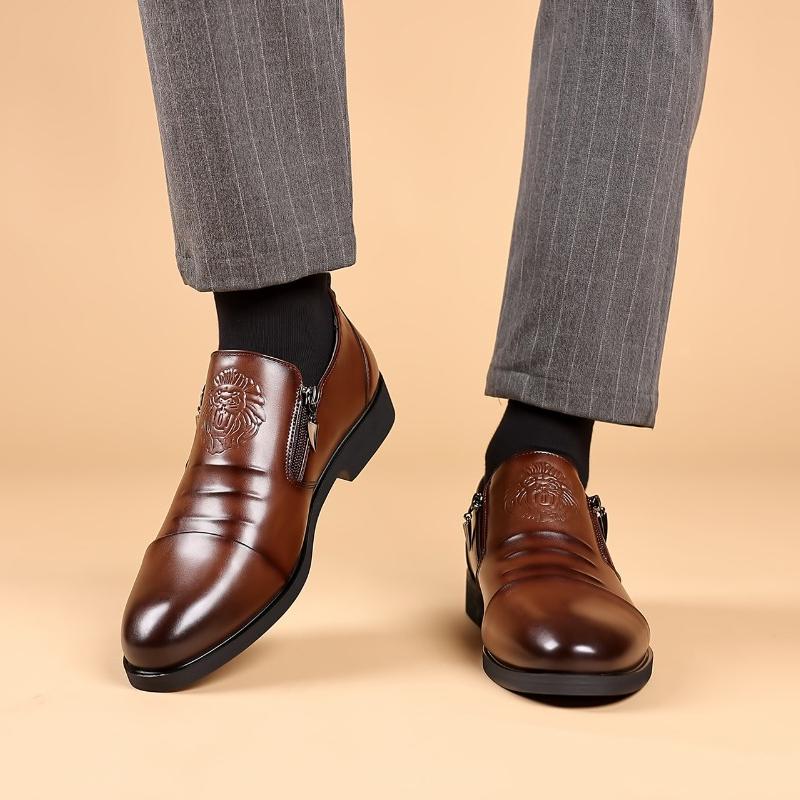 Ретро повседневные кожаные туфли для мужчин, однотонные кроссовки для мужчин, деловая офисная обувь, удобные мокасины, туфли-оксфорды