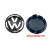 VW Volkswagen Car Wheel Center Hub Caps Cover 3D 4pcs 55mm 56mm 65mm 70mm for 4 5 6 7 Passat B5 B6 B7 Polo Touran CC accessories