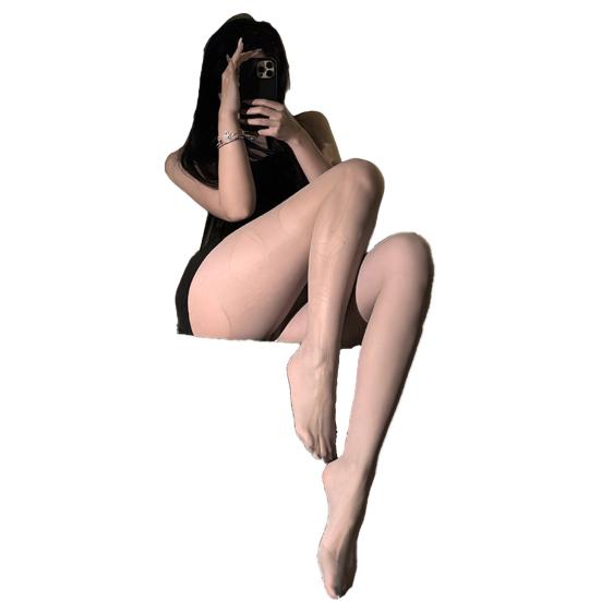 Женские сексуальные колготки незаметные шелковистые брюки со скользящей ластовицей ультратонкие чулки до бедра леггинсы бесшовные прозрачные чулки