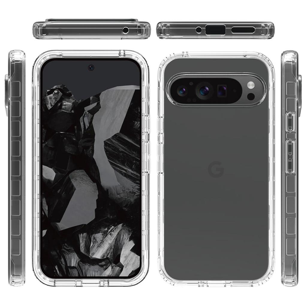 Для Google Pixel 9 Pro XL Чехол Противоударный Гибридный Чехол для Телефона из ТПУ+ПК