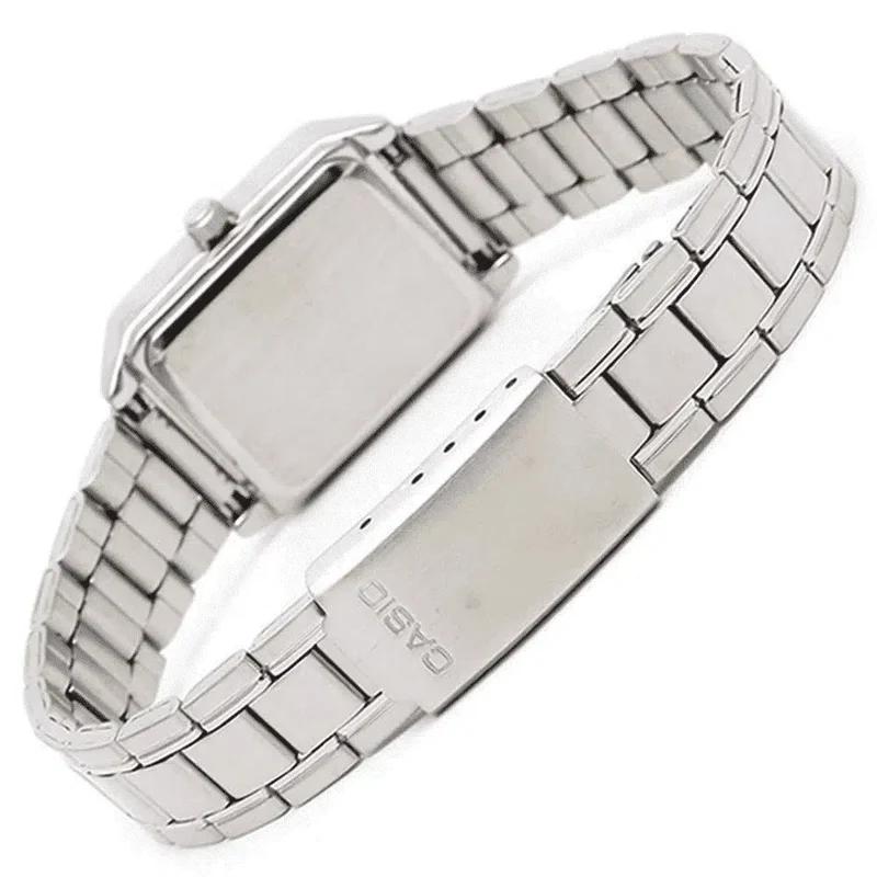 Женские часы Casio из нержавеющей стали с серебристым циферблатом - LTP-V007D-7B / Винтажные, Классические часы, Оригинальные Casio