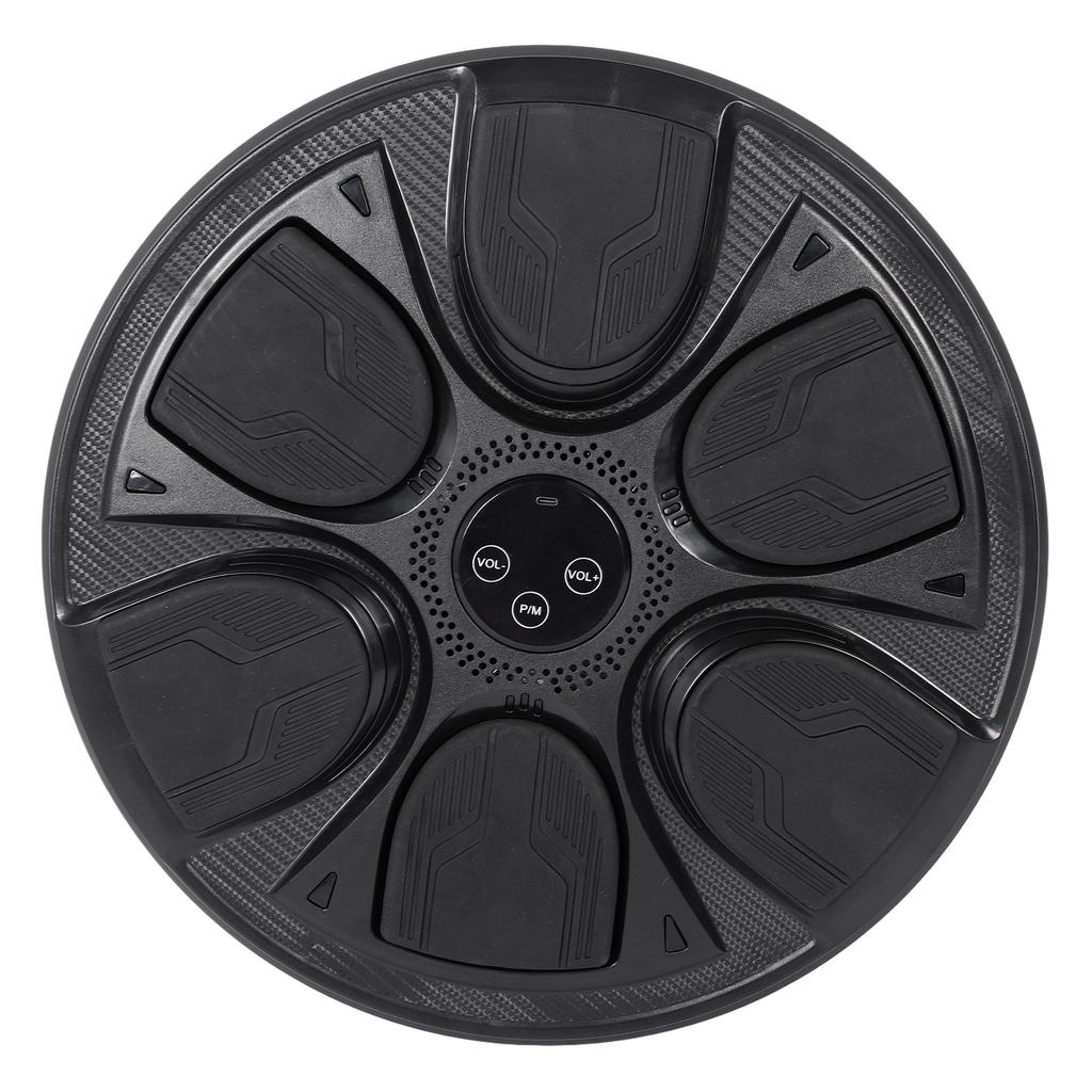 Музыкальный боксерский тренажер с 1 парой перчаток, регулируемые режимы тренировок, электронная боксерская настенная мишень