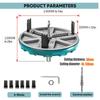 Adjustable Punching Saw Tool for Drilling,Adjustable Punching Saw Diameter1.8-5IN,Wood Working Tools Hole Punch,Hole Opener Tool