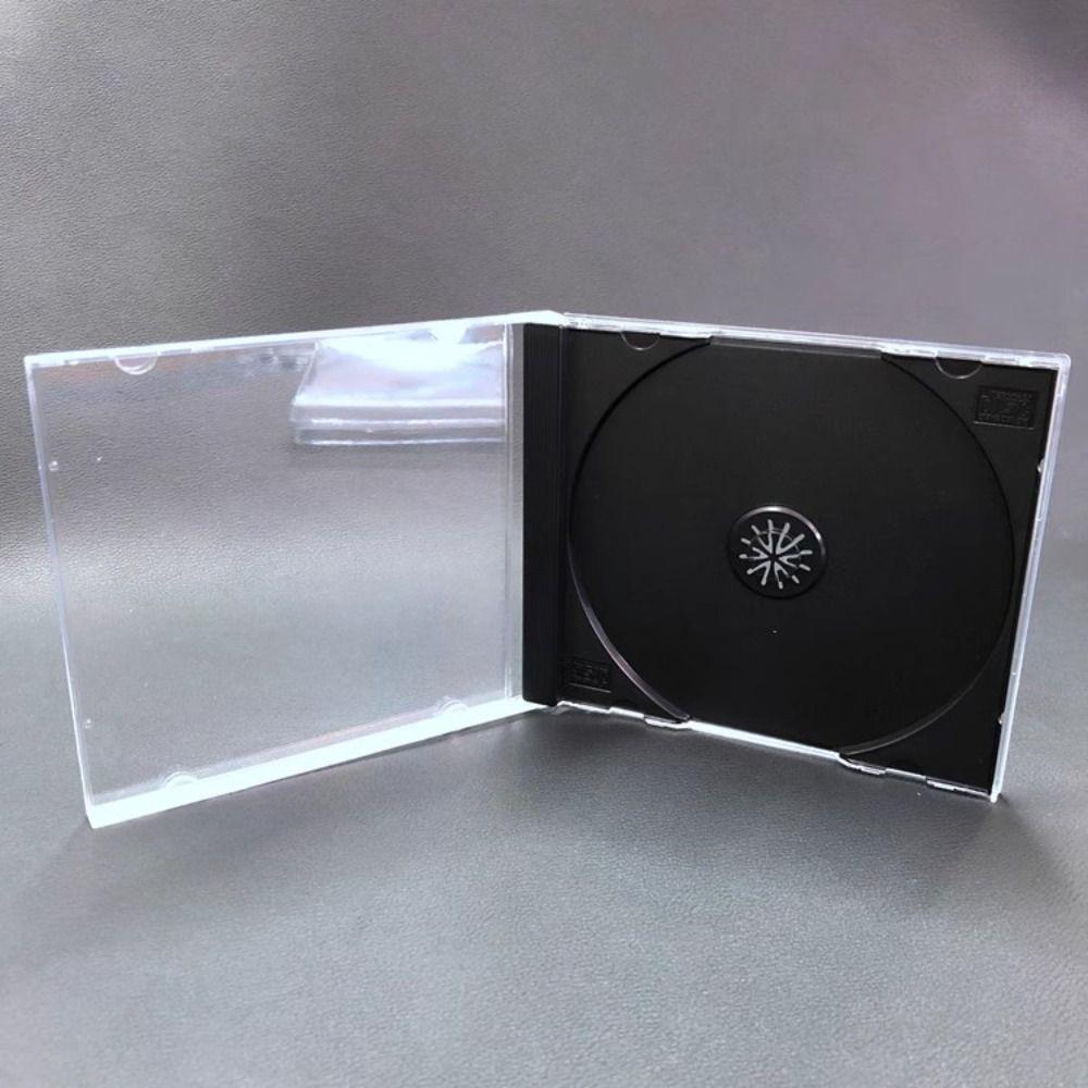 Translucency Disc CD Box Dust Protection Single Disc Storage Household CD Protective Case DVD Case
