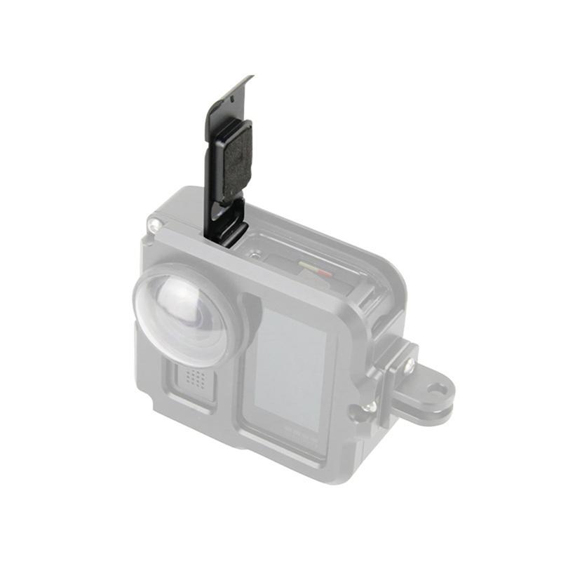 B03B-Для Gopro-MAX Сдвижная боковая крышка батарейного отсека Пылезащитная камера Съемная защитная дверца Крышка Порт зарядного чехла