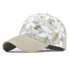 Fashion Men Women Adjustable Baseball Cap Snapback Printing Flowers Couple Hats Quality Cotton Unisex Summer Caps Bone