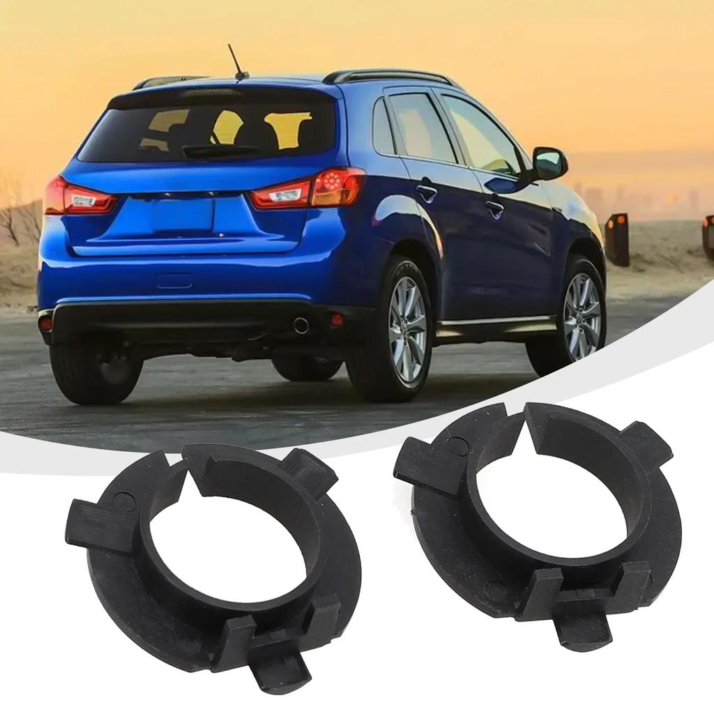 For Hyundai Mitsubishi For Kia H7 LED Headlight Holder 2pcs ABS Adapter Bulb Holder Left/Right Replaces Retainer