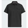 Adidas Golf Women S Woven Short Sleeve Polo Shirt Ik3062