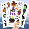 10pcs Halloween Tattoos Pumpkins Stickers Temporary Tattoos Waterproof Stickers For Face Body Tattoo Kids Halloween Party Props