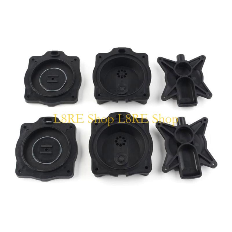 L8RE Air Pumps Diaphragm Maintenance Set Replacement Component Plastic Texture for HP100 HP120 Long Component
