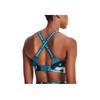 Under Armour Infinity High-Intensity Athletic Running Printed Sports Bra Женское нижнее белье Синий 1369026-335