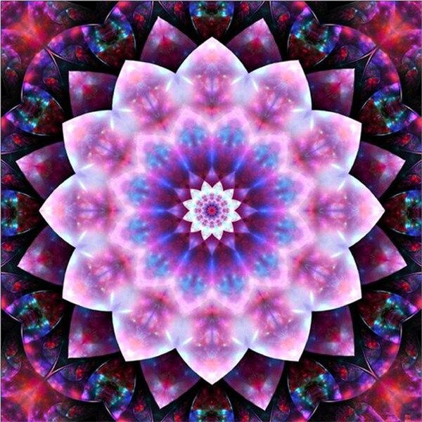 5d алмазная живопись Религиозная Мандала DIY Алмазная вышивка крестиком цветок домашний декор искусство рукоделие