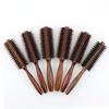 10/12/14 Rows Straight Hair Comb Natural Boar Bristle Rolling Brush Round Barrel Blowing Curling DIY Hairdressing Styling Tools
