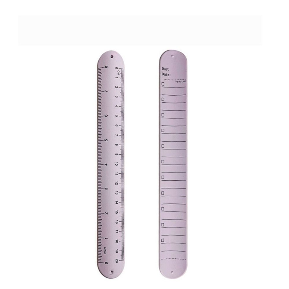 Planner Memo Memo Pad Silicone Slap Bracelets Writable Planner Note School Supplies