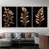 1 шт. Картина на холсте, темно-золотой цветок, пшеница, картина на холсте, декоративные картины, настенный декор, настенное искусство, настенное украшение для дома, без рамки