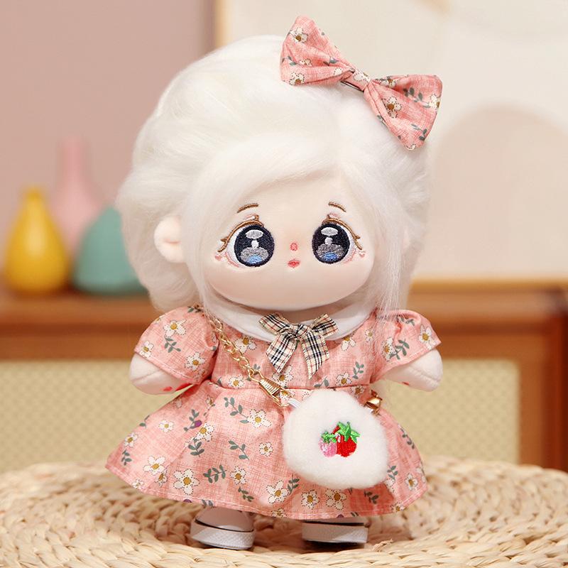 Кукла Подарочная Плюшевая Будуарная Одежда Для Девочек Хлопковая Кукла Кукла 20 см Игрушка-Одежда