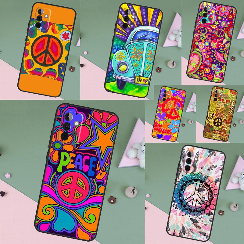 Хиппи Хиппи Психоделическое Искусство Мир Чехол Для Samsung Galaxy A52 A32 A12 A16 A26 A36 A56 A15 A35 A55 A34 A54 A13 A33 A53 A17 A06