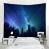 Лесной Звездное Небо Гобелен Офис Гостиная Украшение Дома Настенный Гобелен