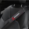 2 шт. Кожаные накладки на ремень безопасности автомобиля для Asx Lancer Outlander Pajero Ralliart Автоаксессуары