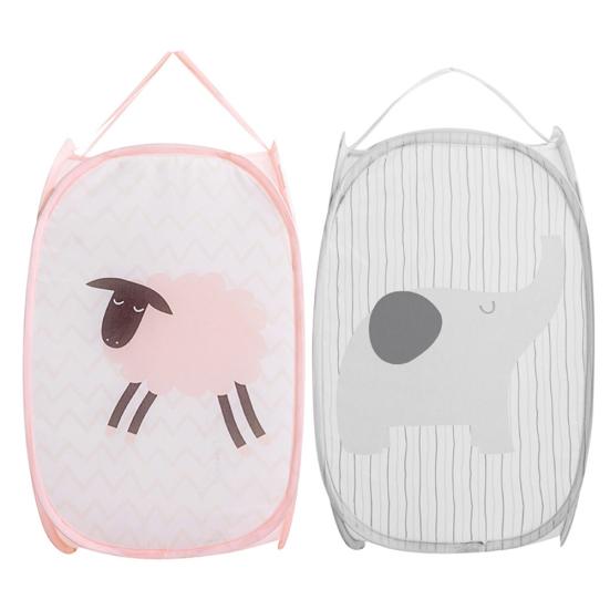 Овца, слон, большая корзина для белья, грязная одежда, игрушка, складное ведро для хранения