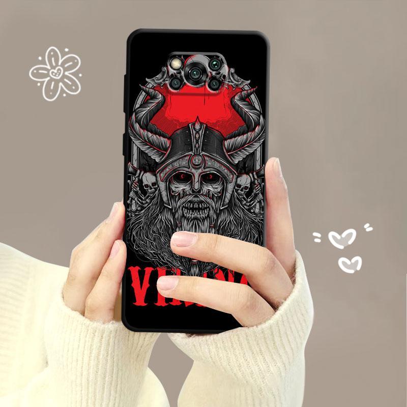 Чехол для телефона Xiaomi Poco X3 Nfc X4pro M3 C40 для Mi 12 11 10 10t 8 Note10 Lite 11ultra 11t Pro F1 Viking Vegvisir Logo Tree