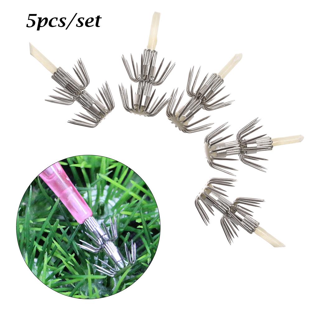 Tackle Luminous Double layer Glow in Dark Octopus Squid Lure Hooks Umbrella hook Plastic Baits
