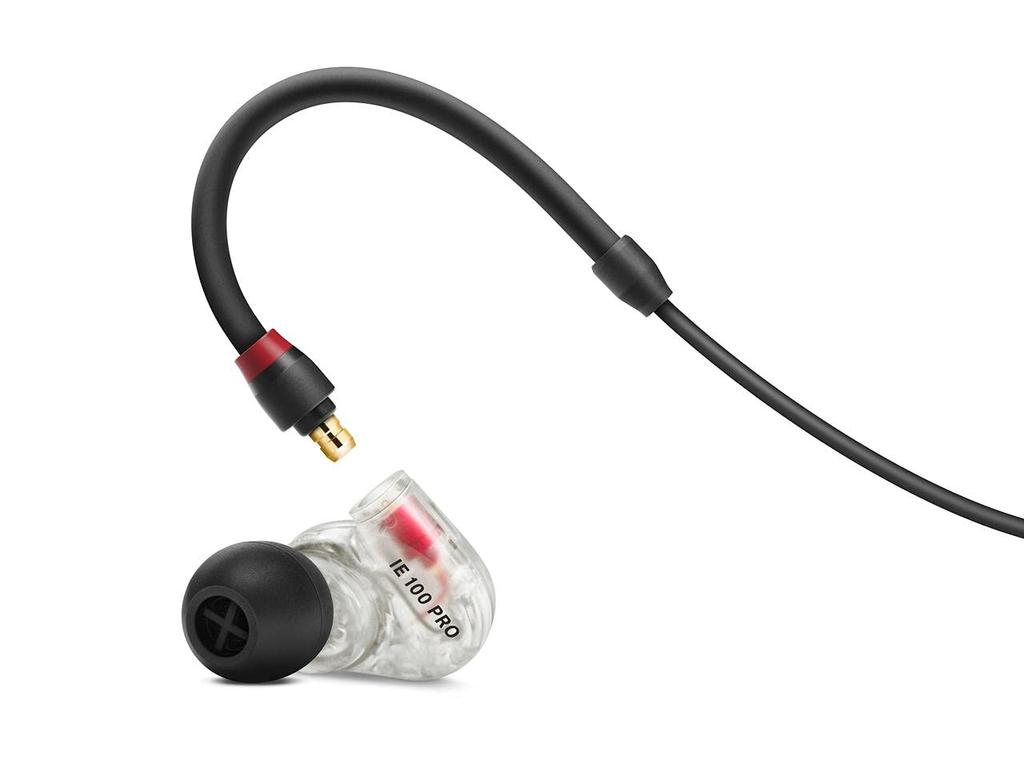 Sennheiser IE 100 PRO CLEAR Профессиональные наушники для мониторинга Прозрачные 508941 Канальные проводные наушники []