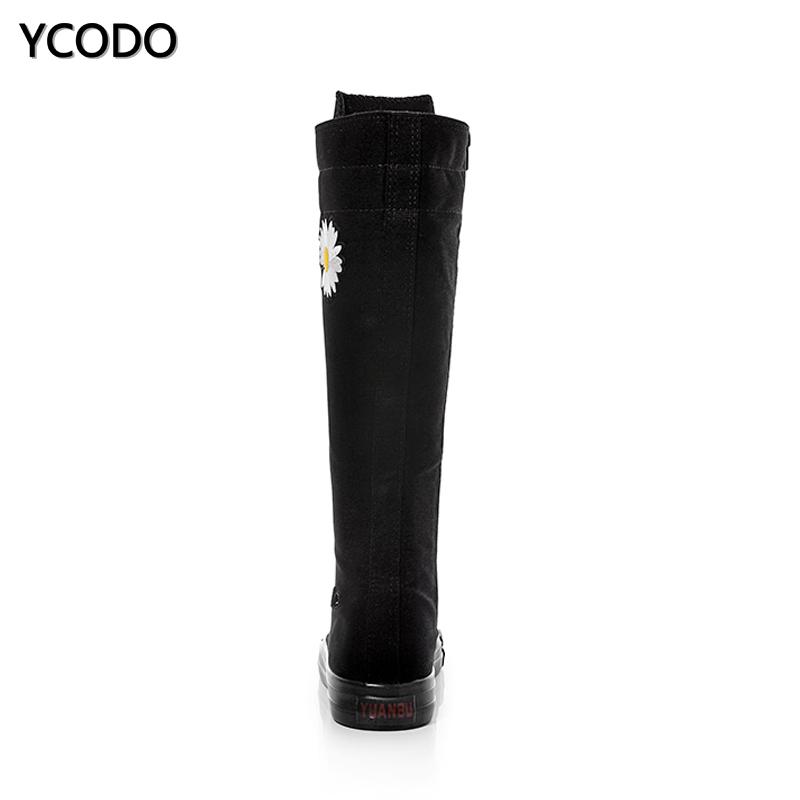 Модная и парусиновая обувь для отдыха для женщин, студенты могут носить Four Seasons