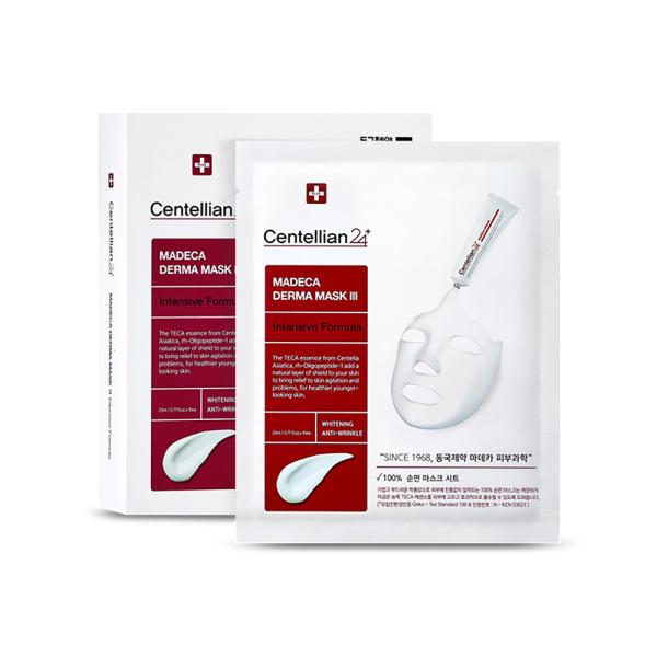 CENTELLIAN24 Маска-патч Derma Madeca 3 Интенсивная 20 шт. (2 коробки)