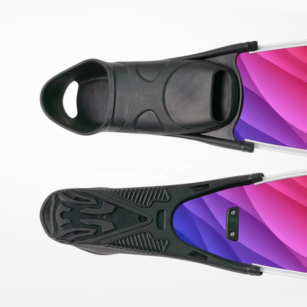 Factory Supply Rubber Foot Pocket for Free Diving Long Blade Fins