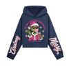 Kids' Casual Fashion Christmas Printed Long Sleeve Hooded Sweatshirt (No Drawstring)