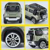 1:64 Land Rover 110 Модель Игрушечной Машинки Скользящая Амортизация Металлическая Литая Модель Внедорожника Устойчивая к Падениям Модель для Мальчиков Подарки