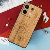 Natural Bamboo Wood Pattern Print Case For Xiaomi Redmi Note 12 11 10 9 8 13 Pro Plus 12S 11S 10S 9S 10A 9C 10C 12C 13C Cover