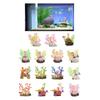 Aquariums Blond Girl Landscape Hideouts Coral Plastic Aquariums Decorations Art Crafts Terrarium Habitat Ornaments