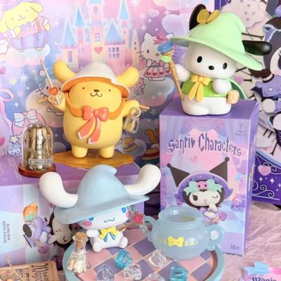 Оригинальная коллекционная фигурка Miniso Sanrio серии Magic Story, сюрприз-бокс, Куромипача, Собачка Джейд, Гуйгуй, Девочка, подарок