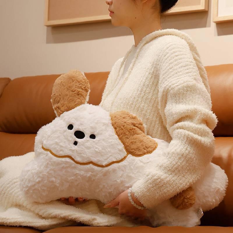 Dog Cute Plush Toy Cartoon Stuffed Doll Sleep Room Sofa Decoration Gift Kids