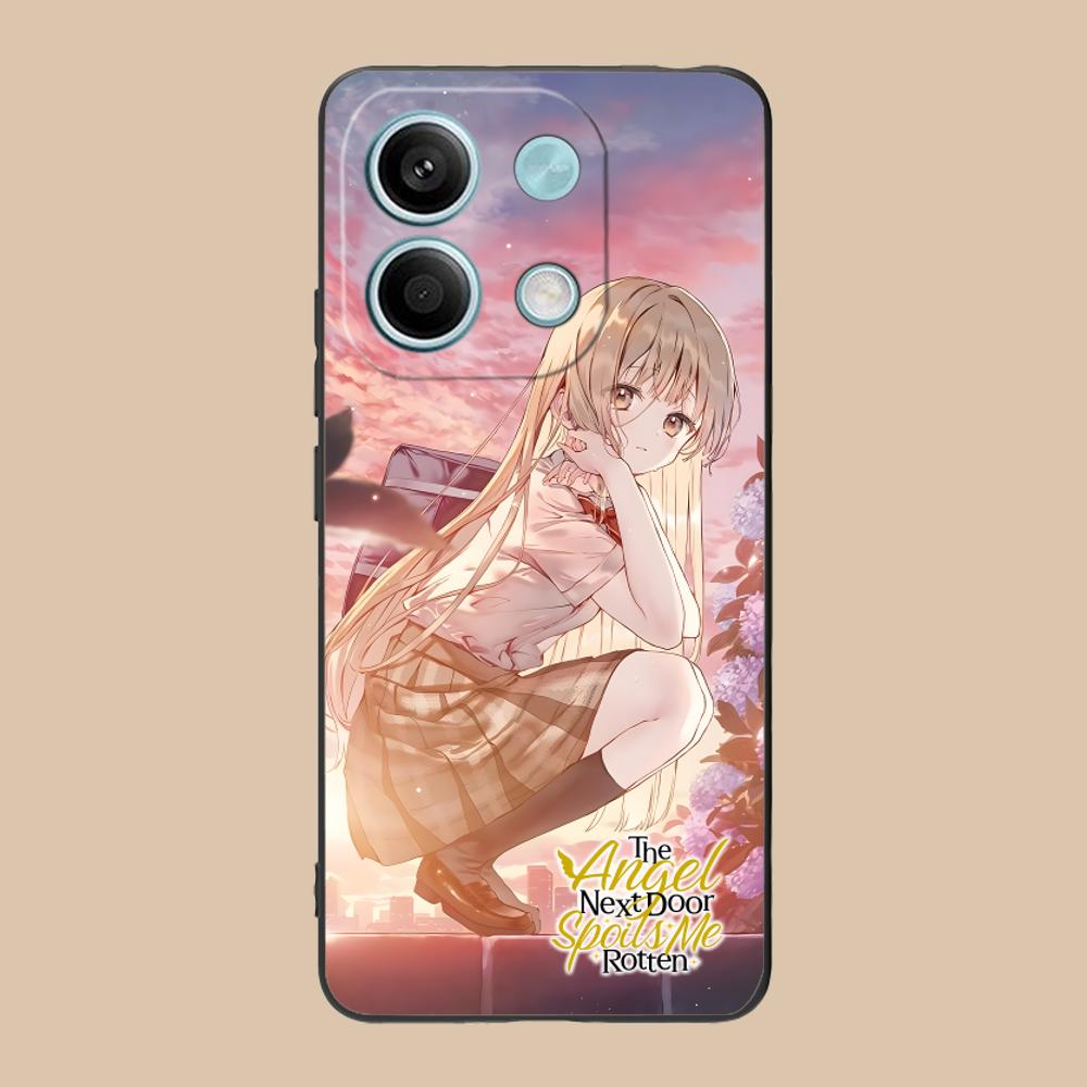 Чехол для телефона Angel Mahiru Shina для Xiaomi 15 14 13 12 Mi 11 T Ultra Lite Pro S X 5G Мягкий ТПУ Ударопрочный Чехол