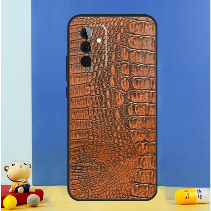 Чехол с принтом под крокодила для Samsung Galaxy A54 A34 A14 A13 A23 A33 A53 A52 A32 A12 A56 A36 A16 A15 A35 A55 A17