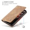 Кожаный чехол для iPhone 12 11 Pro X XR XS Max, CaseMe Ретро Кошелек Люксовый Магнитный Держатель для Карт Обложка-Кошелек для iPhone 8 7 6 Plus 5